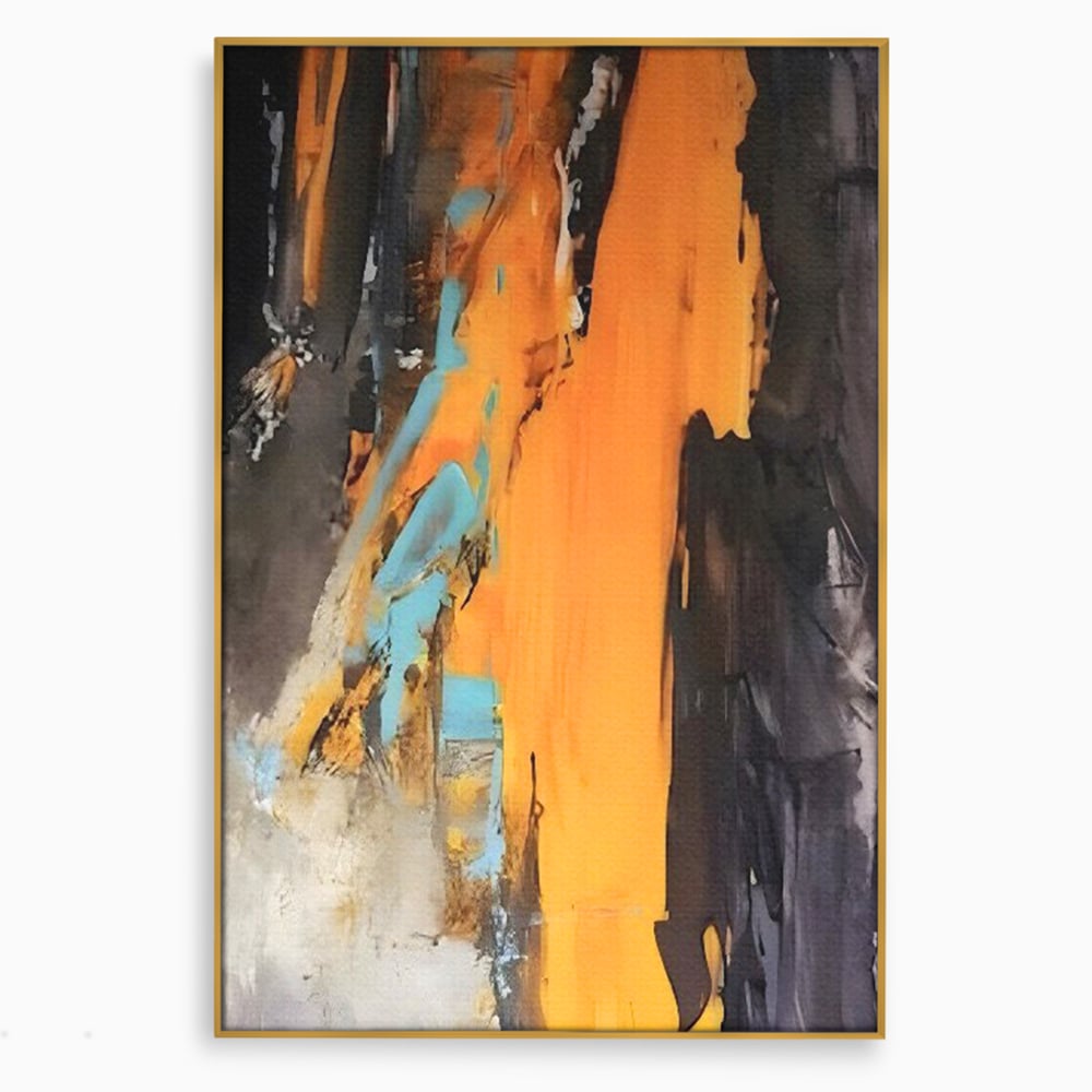 Tablou Canvas Premium LuxCanva® C1017, Culori Abstracte Pe Pinza , Culori, Living, Birou, Relaxare, Culori Vibrante