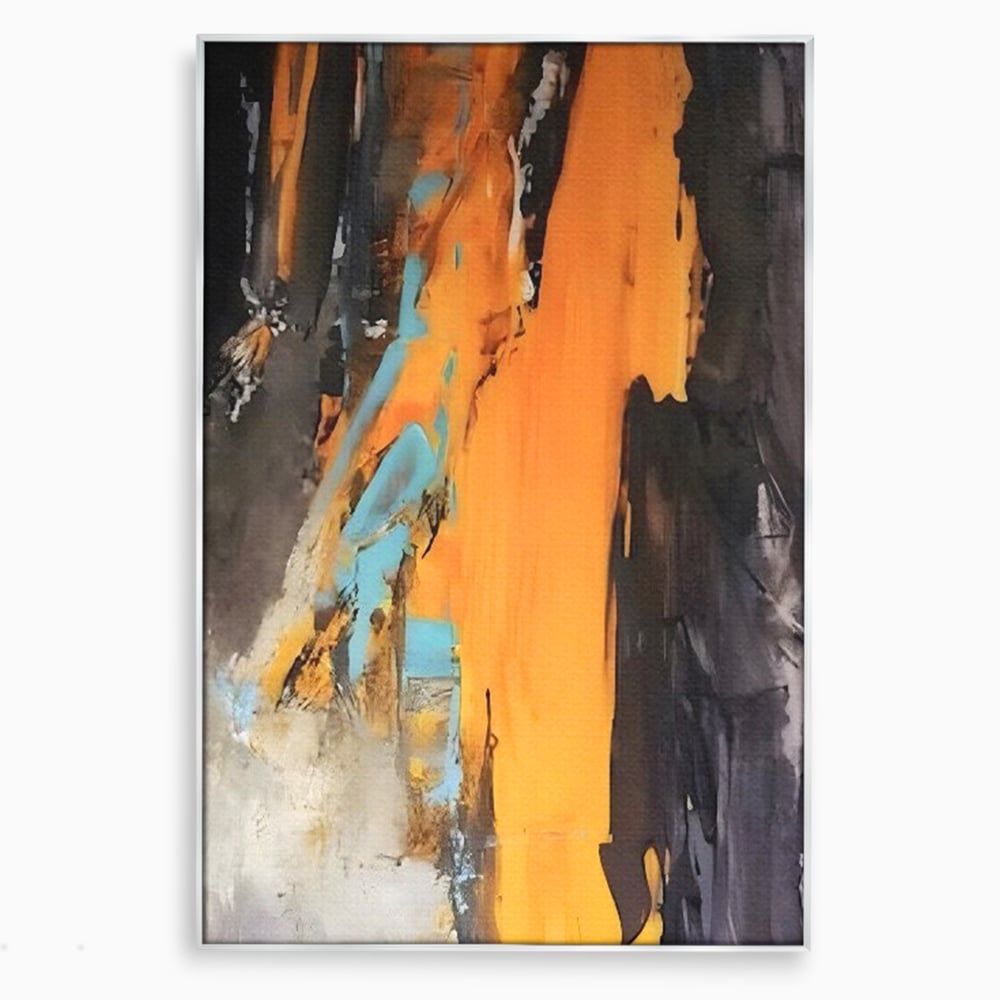 Tablou Canvas Premium LuxCanva® C1017, Culori Abstracte Pe Pinza , Culori, Living, Birou, Relaxare, Culori Vibrante