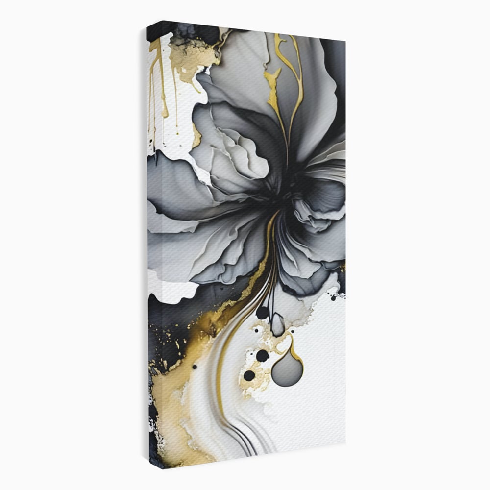 Tablou Canvas Premium LuxCanva® C1020, Black Rose , Culori, Abstract, Dormitor, Living, Relaxare, Culori Vibrante