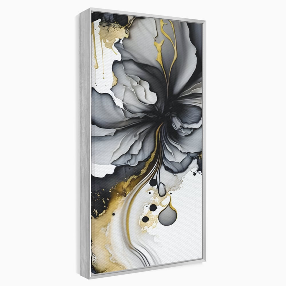 Tablou Canvas Premium LuxCanva® C1020, Black Rose , Culori, Abstract, Dormitor, Living, Relaxare, Culori Vibrante