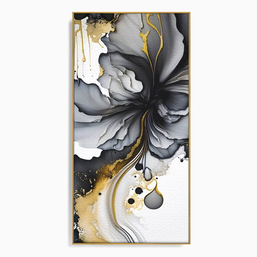 Tablou Canvas Premium LuxCanva® C1020, Black Rose , Culori, Abstract, Dormitor, Living, Relaxare, Culori Vibrante