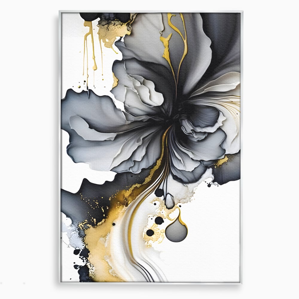 Tablou Canvas Premium LuxCanva® C1020, Black Rose , Culori, Abstract, Dormitor, Living, Relaxare, Culori Vibrante