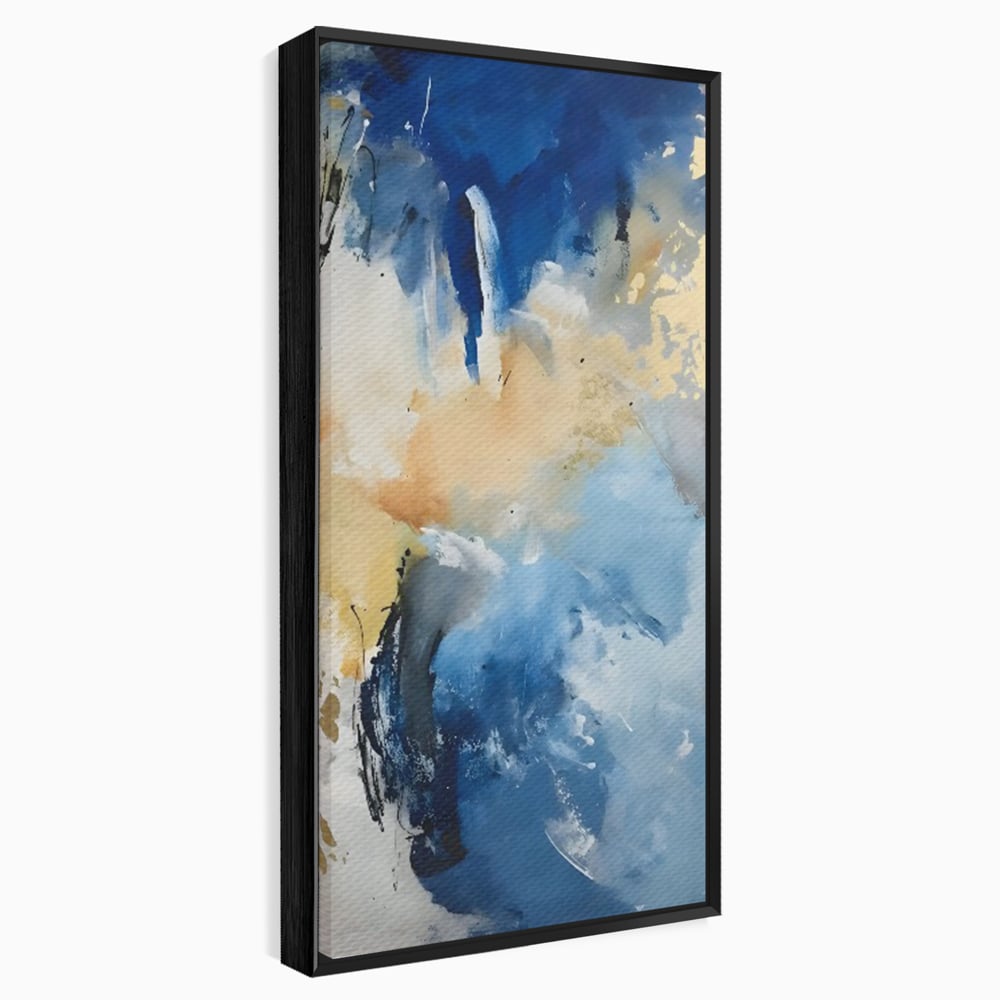Tablou Canvas Premium LuxCanva® C1021, Abstract Paint , Culori, Abstract, Dormitor, Living, Relaxare, Culori Vibrante