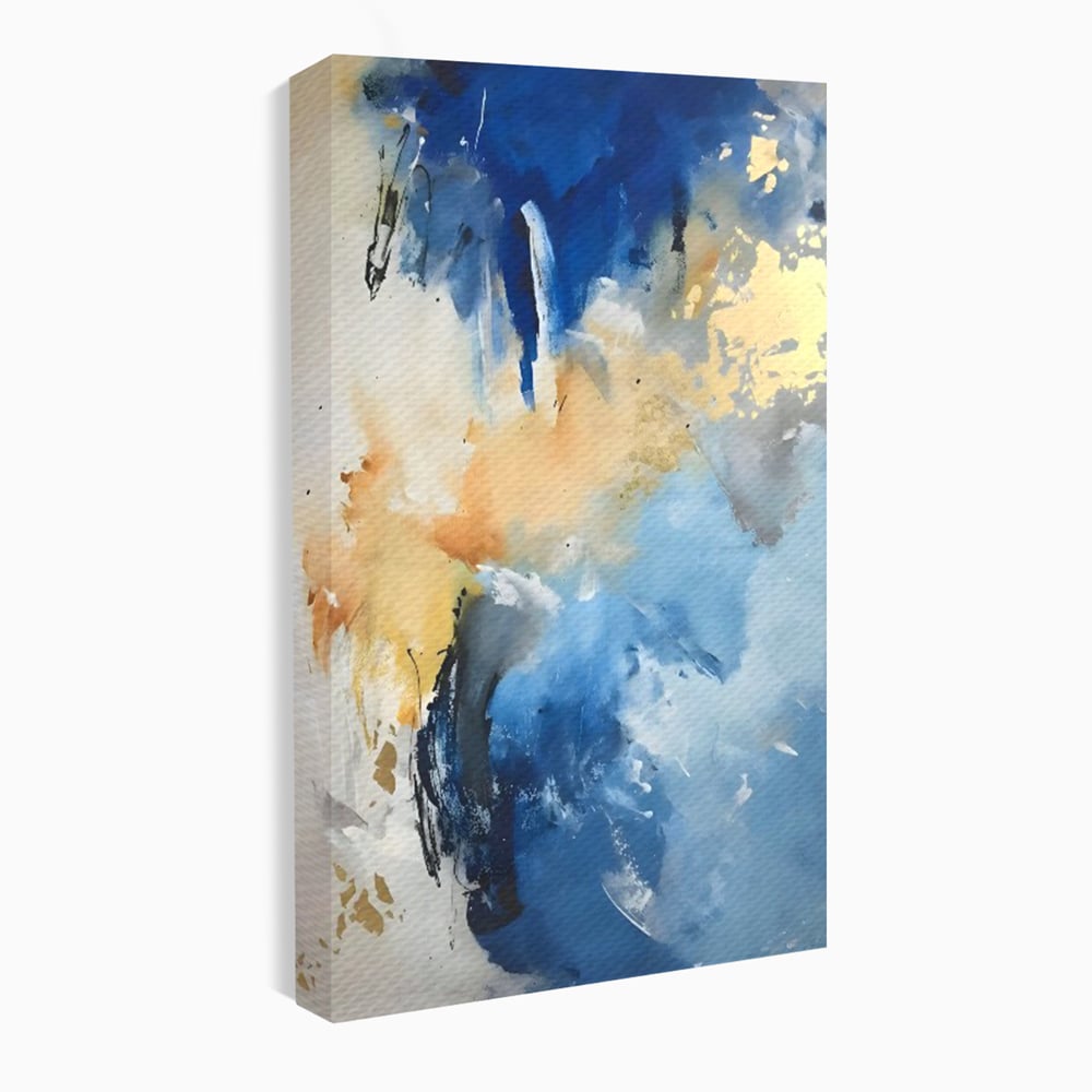Tablou Canvas Premium LuxCanva® C1021, Abstract Paint , Culori, Abstract, Dormitor, Living, Relaxare, Culori Vibrante