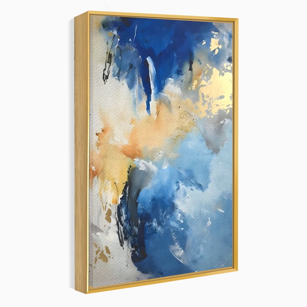 Tablou Canvas Premium LuxCanva® C1021, Abstract Paint , Culori, Abstract, Dormitor, Living, Relaxare, Culori Vibrante