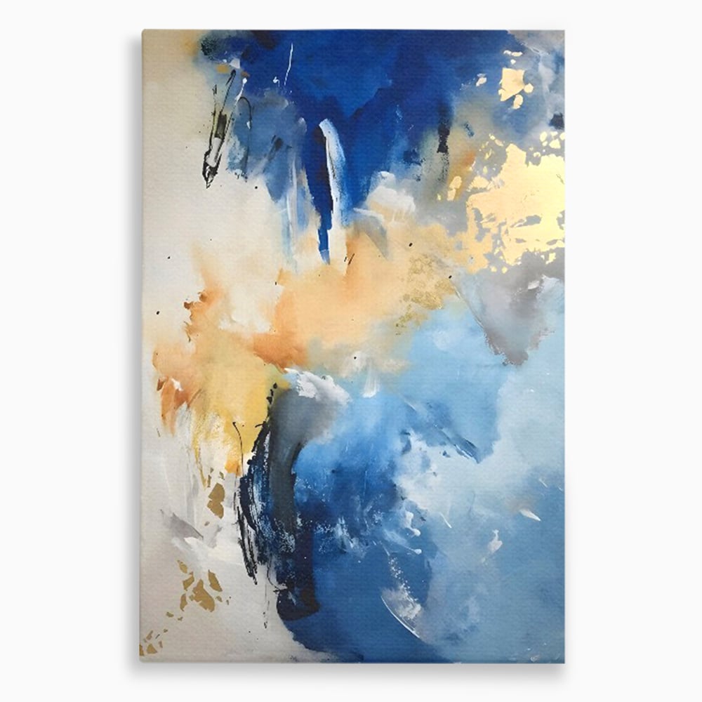 Tablou Canvas Premium LuxCanva® C1021, Abstract Paint , Culori, Abstract, Dormitor, Living, Relaxare, Culori Vibrante
