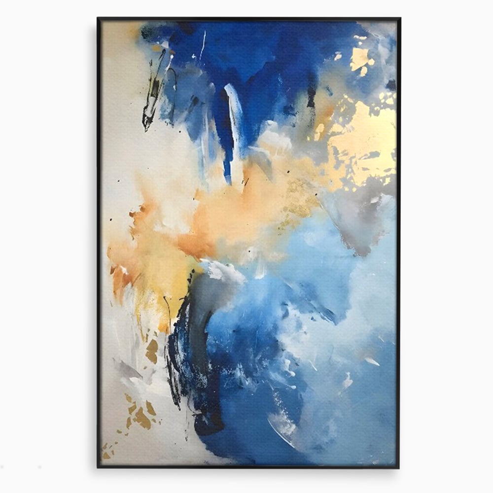 Tablou Canvas Premium LuxCanva® C1021, Abstract Paint , Culori, Abstract, Dormitor, Living, Relaxare, Culori Vibrante