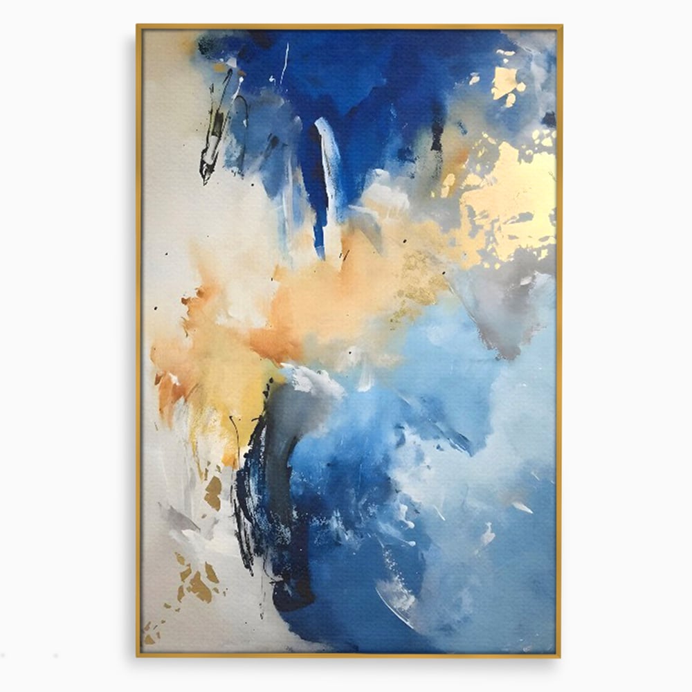 Tablou Canvas Premium LuxCanva® C1021, Abstract Paint , Culori, Abstract, Dormitor, Living, Relaxare, Culori Vibrante