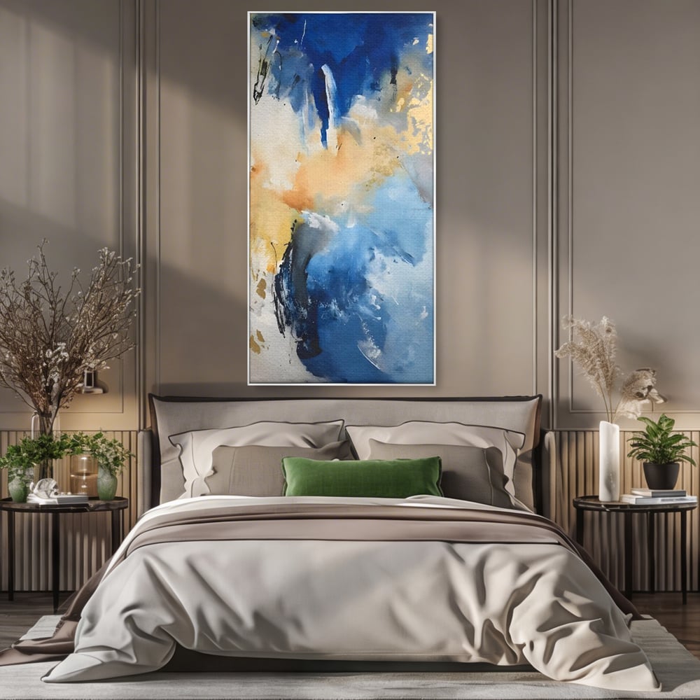 Tablou Canvas Premium LuxCanva® C1021, Abstract Paint , Culori, Abstract, Dormitor, Living, Relaxare, Culori Vibrante