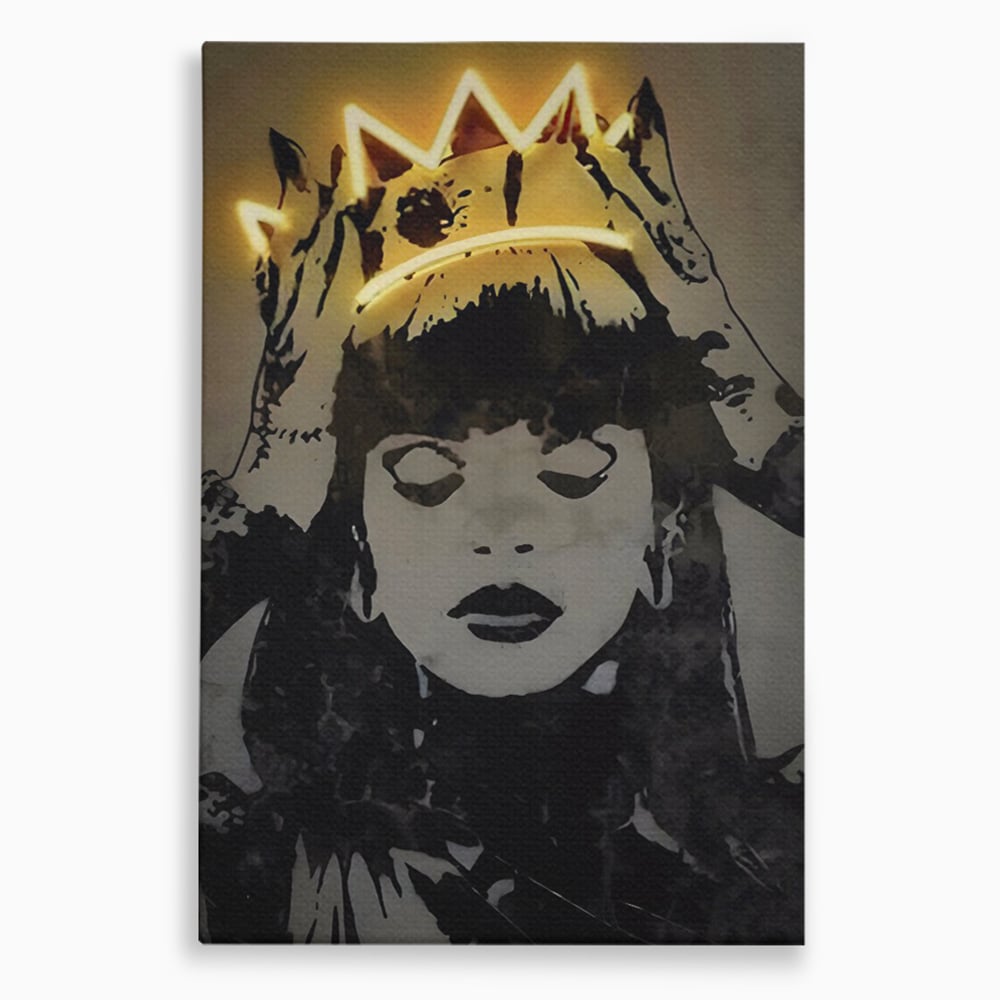 Tablou Canvas Premium LuxCanva® C1022, R&B Music Queen Rihanna , Culori, Queen Rihanna, Artist, Muzica, Dormitor, Living, Relaxare, Culori Vibrante