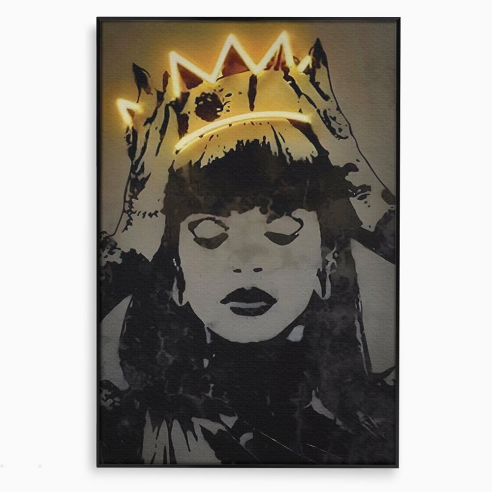 Tablou Canvas Premium LuxCanva® C1022, R&B Music Queen Rihanna , Culori, Queen Rihanna, Artist, Muzica, Dormitor, Living, Relaxare, Culori Vibrante
