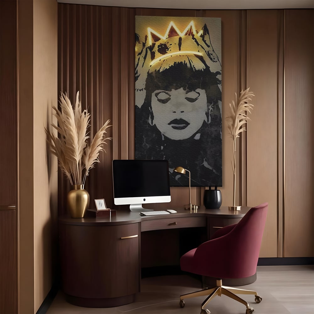 Tablou Canvas Premium LuxCanva® C1022, R&B Music Queen Rihanna , Culori, Queen Rihanna, Artist, Muzica, Dormitor, Living, Relaxare, Culori Vibrante