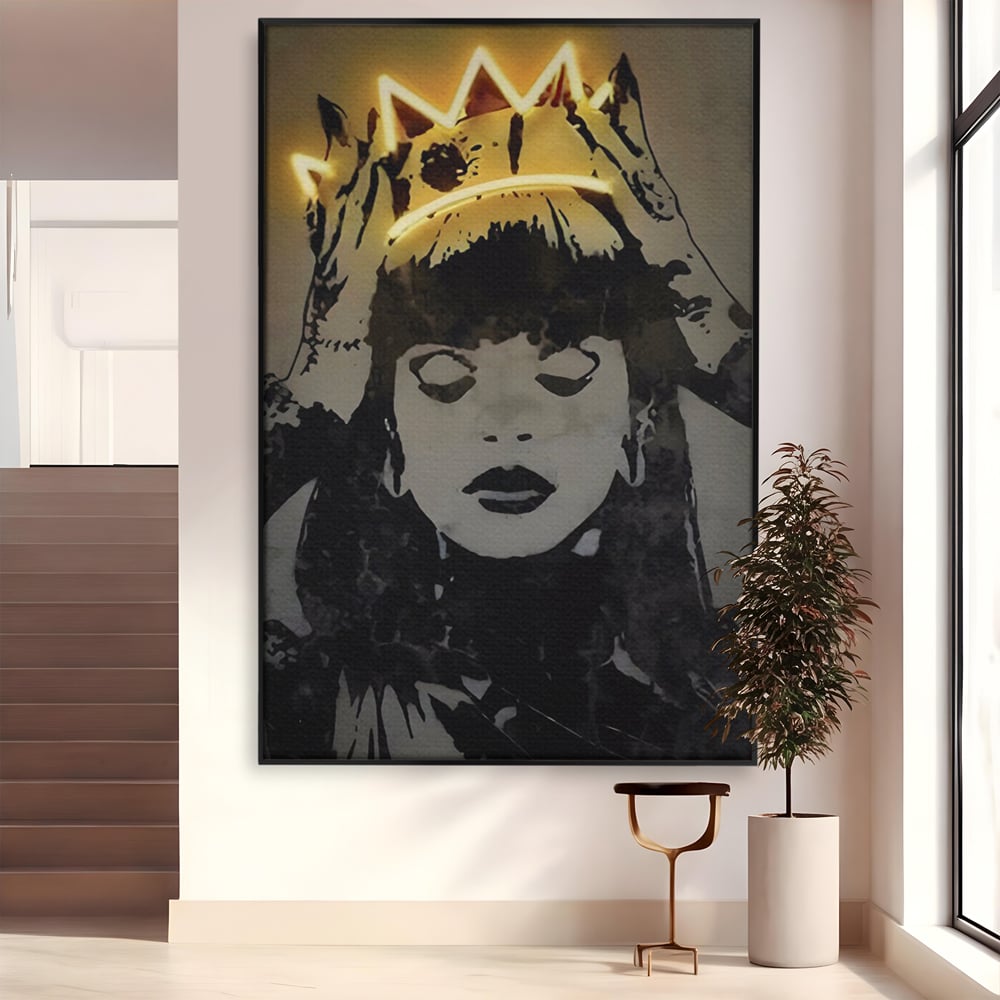 Tablou Canvas Premium LuxCanva® C1022, R&B Music Queen Rihanna , Culori, Queen Rihanna, Artist, Muzica, Dormitor, Living, Relaxare, Culori Vibrante