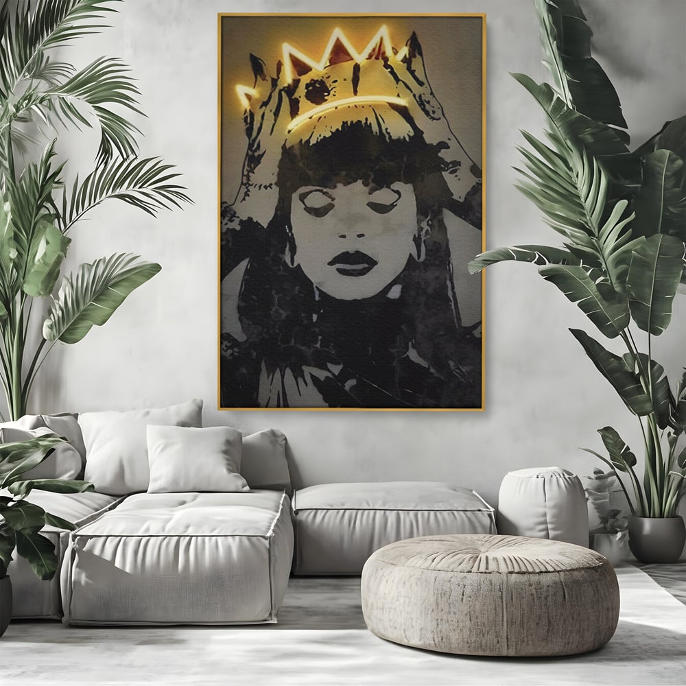 Tablou Canvas Premium LuxCanva® C1022, R&B Music Queen Rihanna , Culori, Queen Rihanna, Artist, Muzica, Dormitor, Living, Relaxare, Culori Vibrante