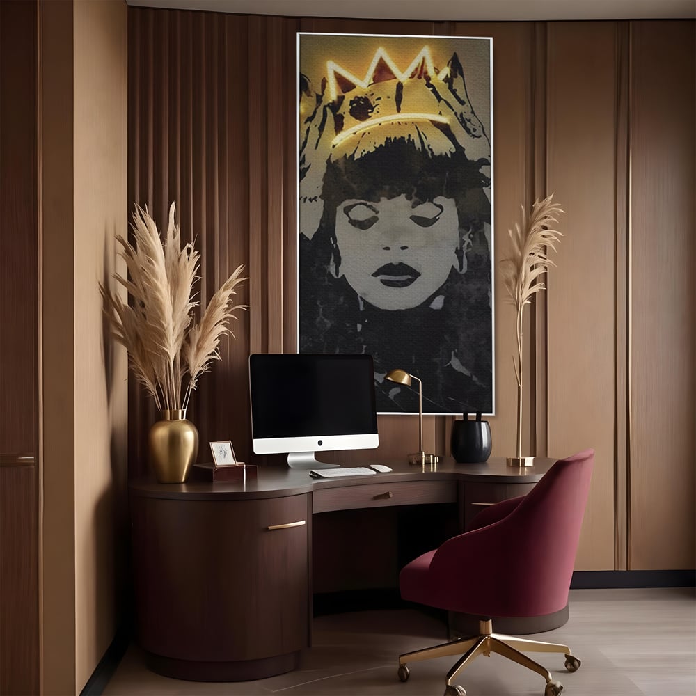 Tablou Canvas Premium LuxCanva® C1022, R&B Music Queen Rihanna , Culori, Queen Rihanna, Artist, Muzica, Dormitor, Living, Relaxare, Culori Vibrante