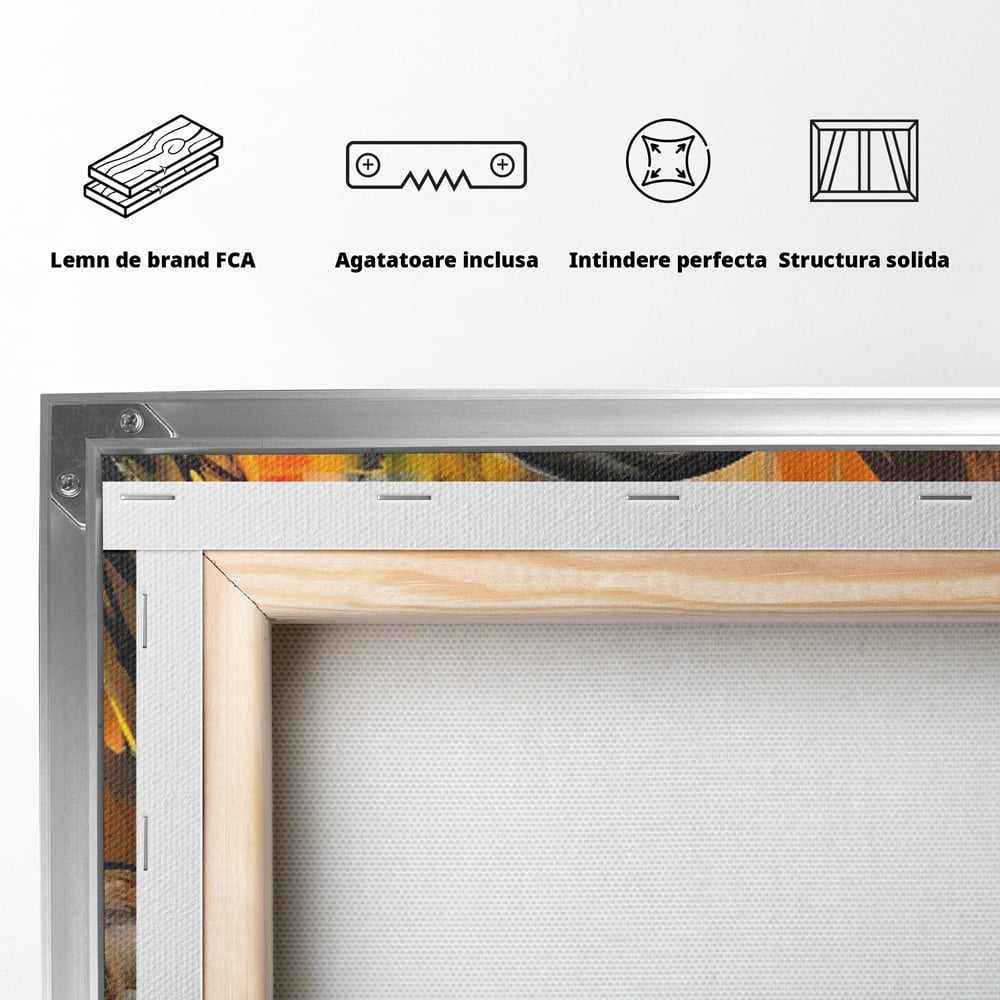 Tablou Canvas Premium, LuxCanva® C1024, Mickey Mouse Fericit, Culori, Mickey Mouse, Personaj Disney, Dormitor, Camera Copilului, Relaxare, Culori Vibrante