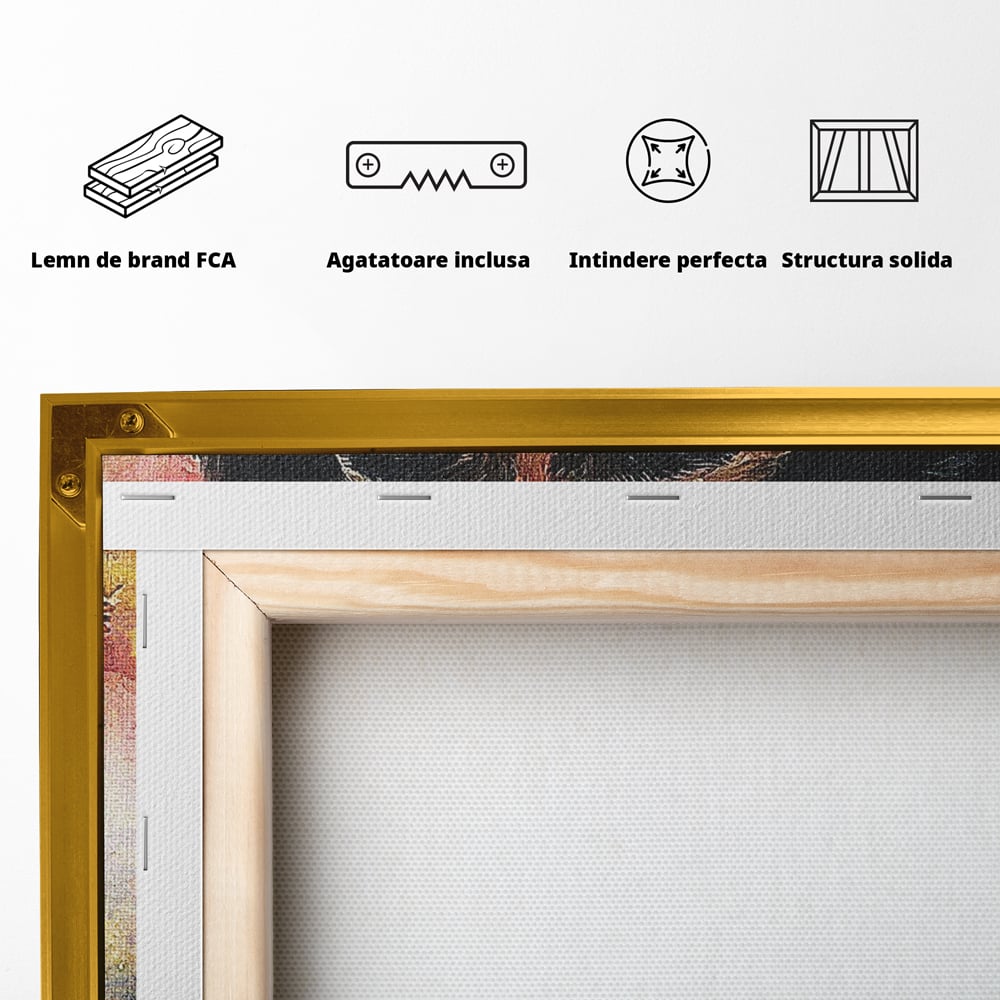 Tablou Canvas Premium LuxCanva® C1030, Diego Armando Maradona , Culori, Maradona, Fotbalist, Argentina, Game Room, Camera Copilului, Relaxare, Culori Vibrante