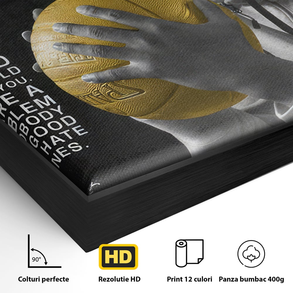 Tablou Canvas Premium LuxCanva® C1032, Kobe "Mamba" Bryant , Kobe, Mentality, Camera Copilului, Game Room, Bar, Relaxare, Culori Vibrante