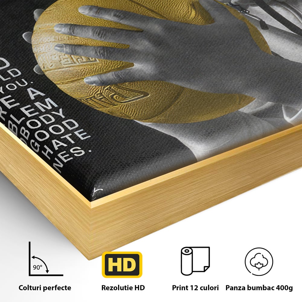 Tablou Canvas Premium LuxCanva® C1032, Kobe "Mamba" Bryant , Kobe, Mentality, Camera Copilului, Game Room, Bar, Relaxare, Culori Vibrante