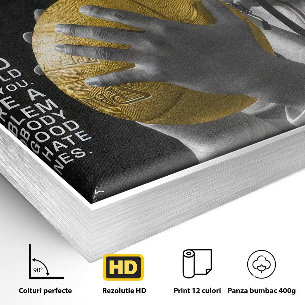 Tablou Canvas Premium LuxCanva® C1032, Kobe "Mamba" Bryant , Kobe, Mentality, Camera Copilului, Game Room, Bar, Relaxare, Culori Vibrante