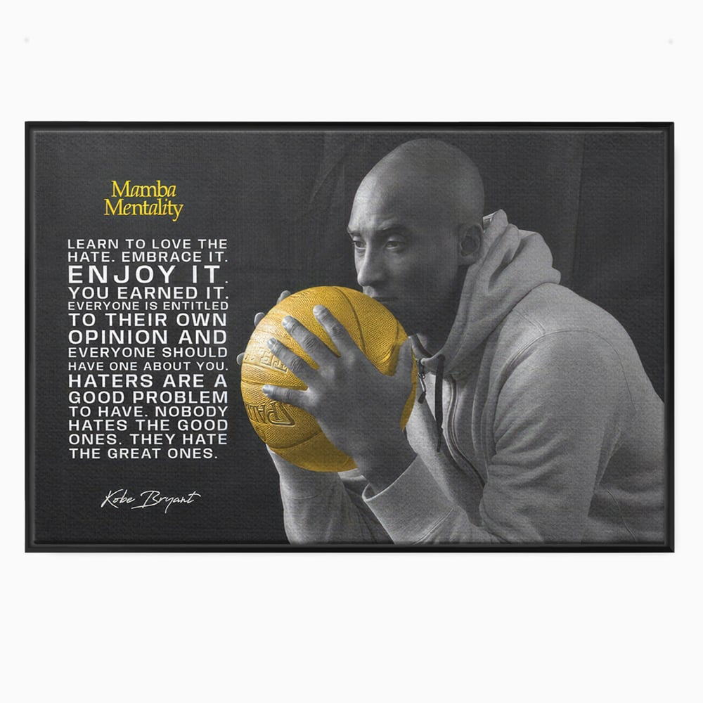 Tablou Canvas Premium LuxCanva® C1032, Kobe "Mamba" Bryant , Kobe, Mentality, Camera Copilului, Game Room, Bar, Relaxare, Culori Vibrante