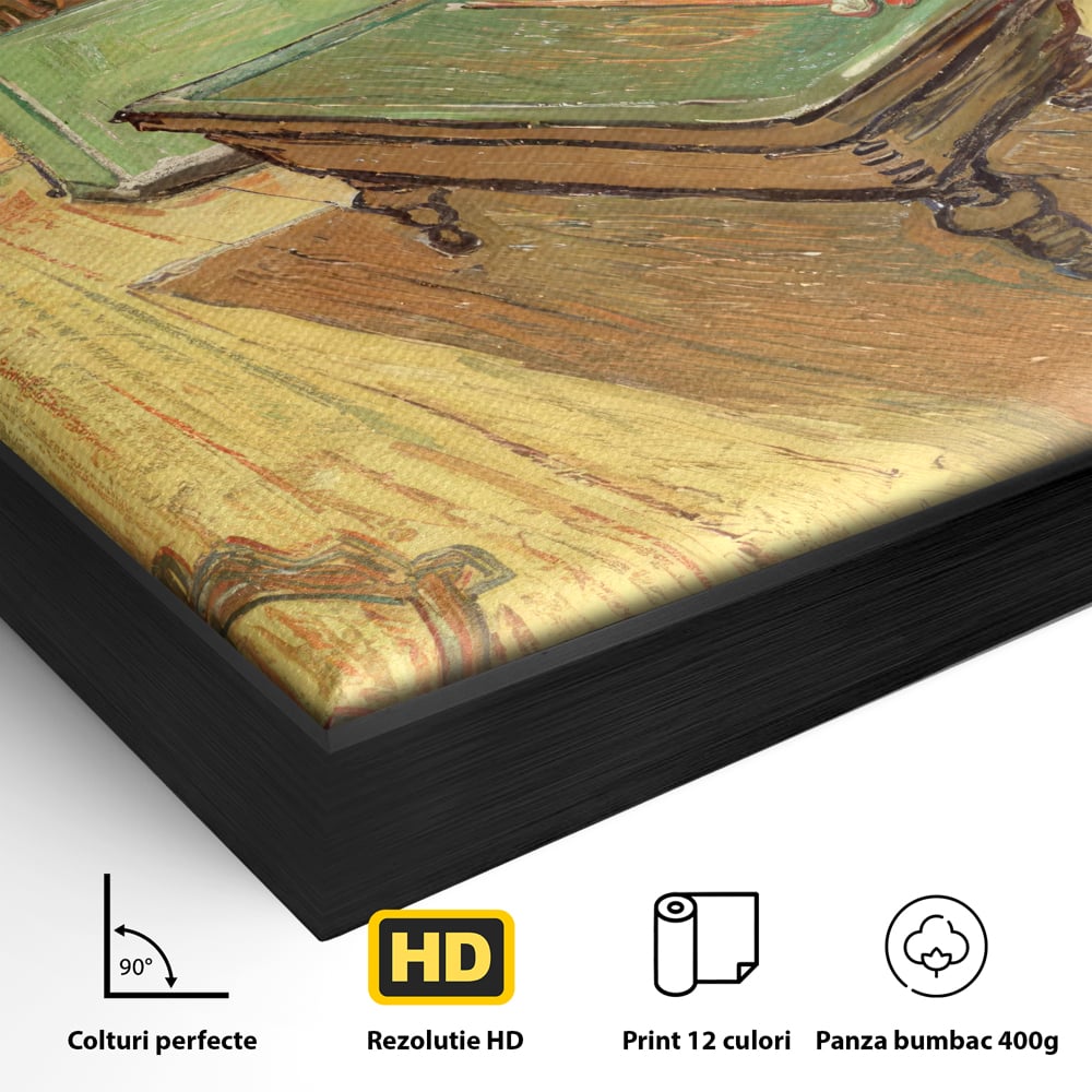 Tablou Canvas Premium LuxCanva® C1036, Pool Game , Culori, Biliard, Bar, Game Room, Bar, Relaxare, Culori Vibrante