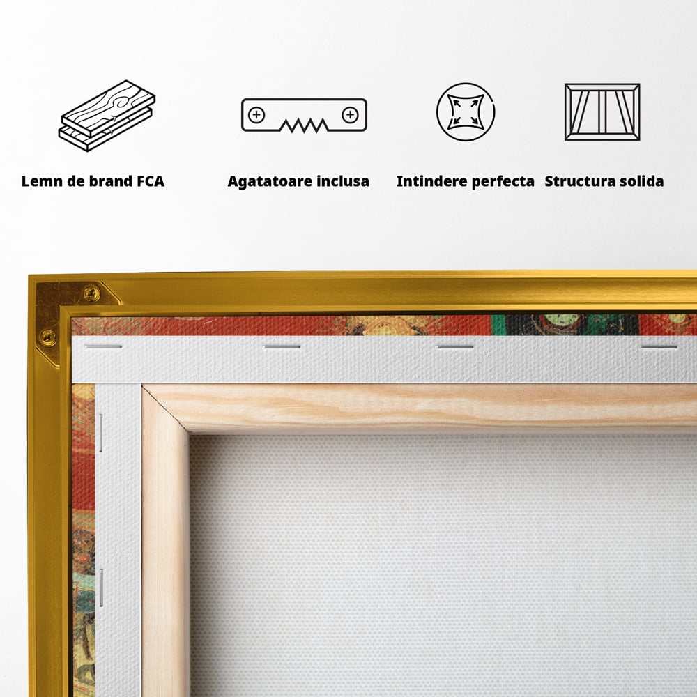 Tablou Canvas Premium LuxCanva® C1036, Pool Game , Culori, Biliard, Bar, Game Room, Bar, Relaxare, Culori Vibrante