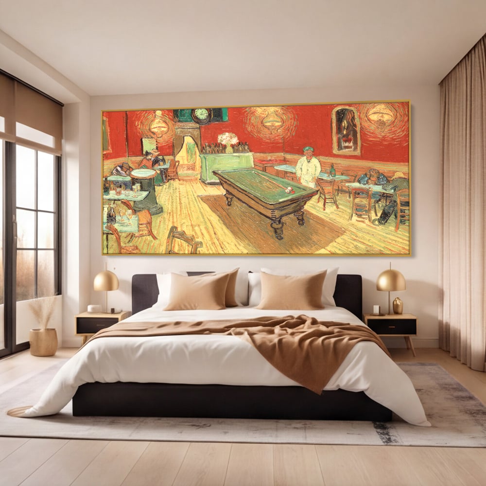 Tablou Canvas Premium LuxCanva® C1036, Pool Game , Culori, Biliard, Bar, Game Room, Bar, Relaxare, Culori Vibrante