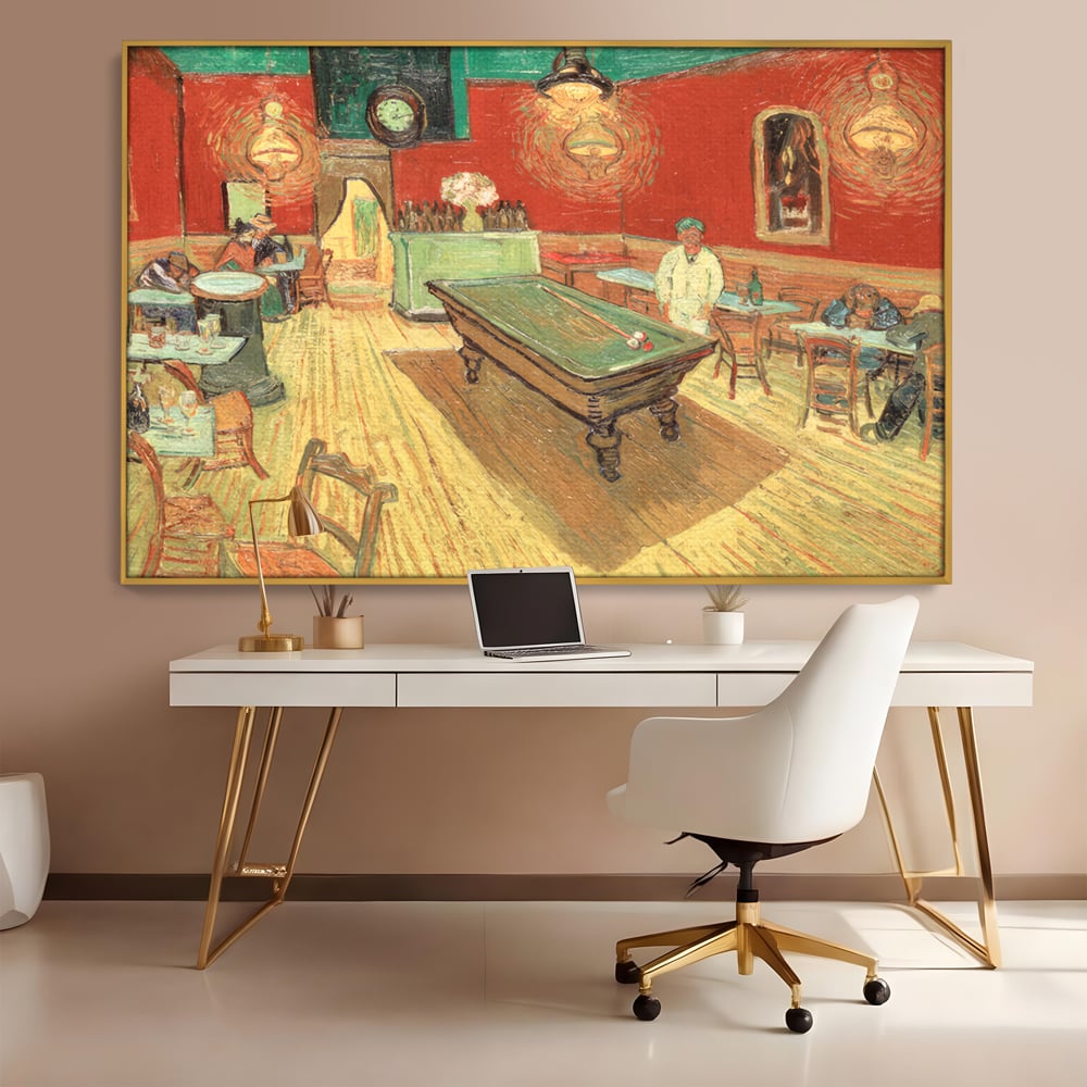 Tablou Canvas Premium LuxCanva® C1036, Pool Game , Culori, Biliard, Bar, Game Room, Bar, Relaxare, Culori Vibrante