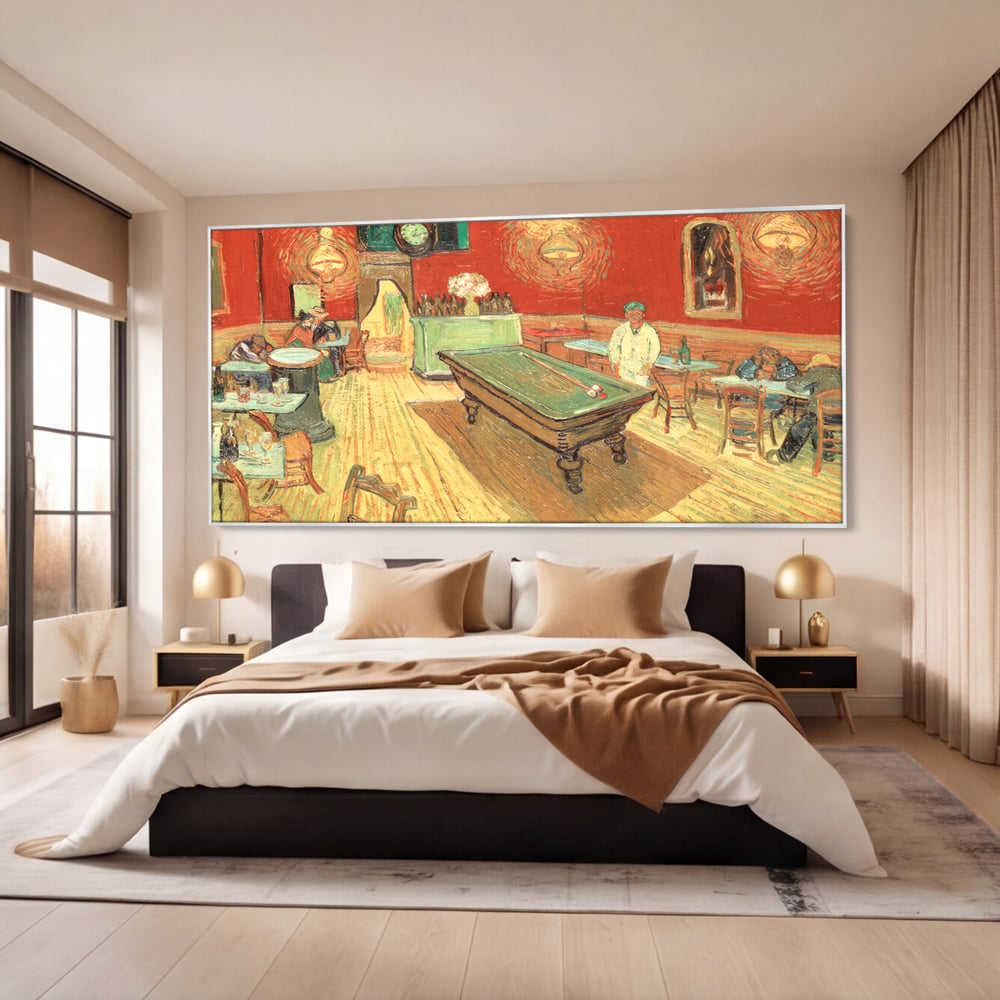 Tablou Canvas Premium LuxCanva® C1036, Pool Game , Culori, Biliard, Bar, Game Room, Bar, Relaxare, Culori Vibrante