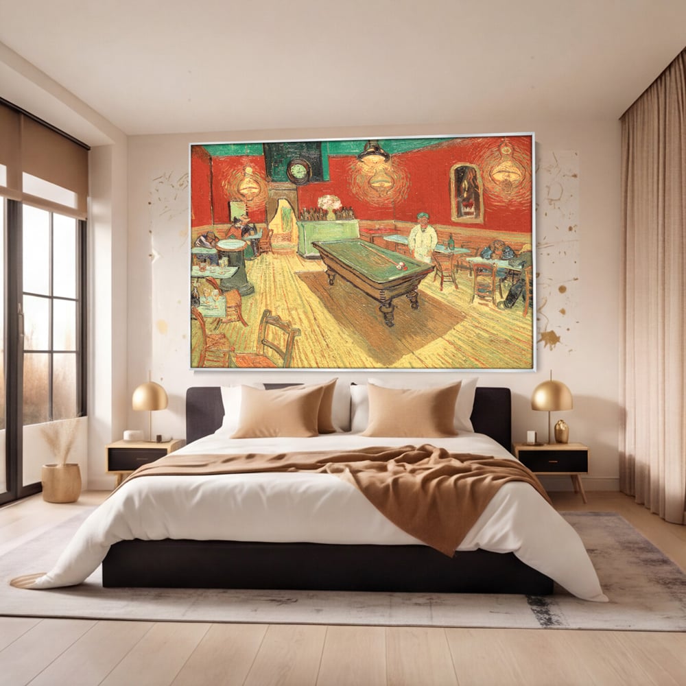 Tablou Canvas Premium LuxCanva® C1036, Pool Game , Culori, Biliard, Bar, Game Room, Bar, Relaxare, Culori Vibrante