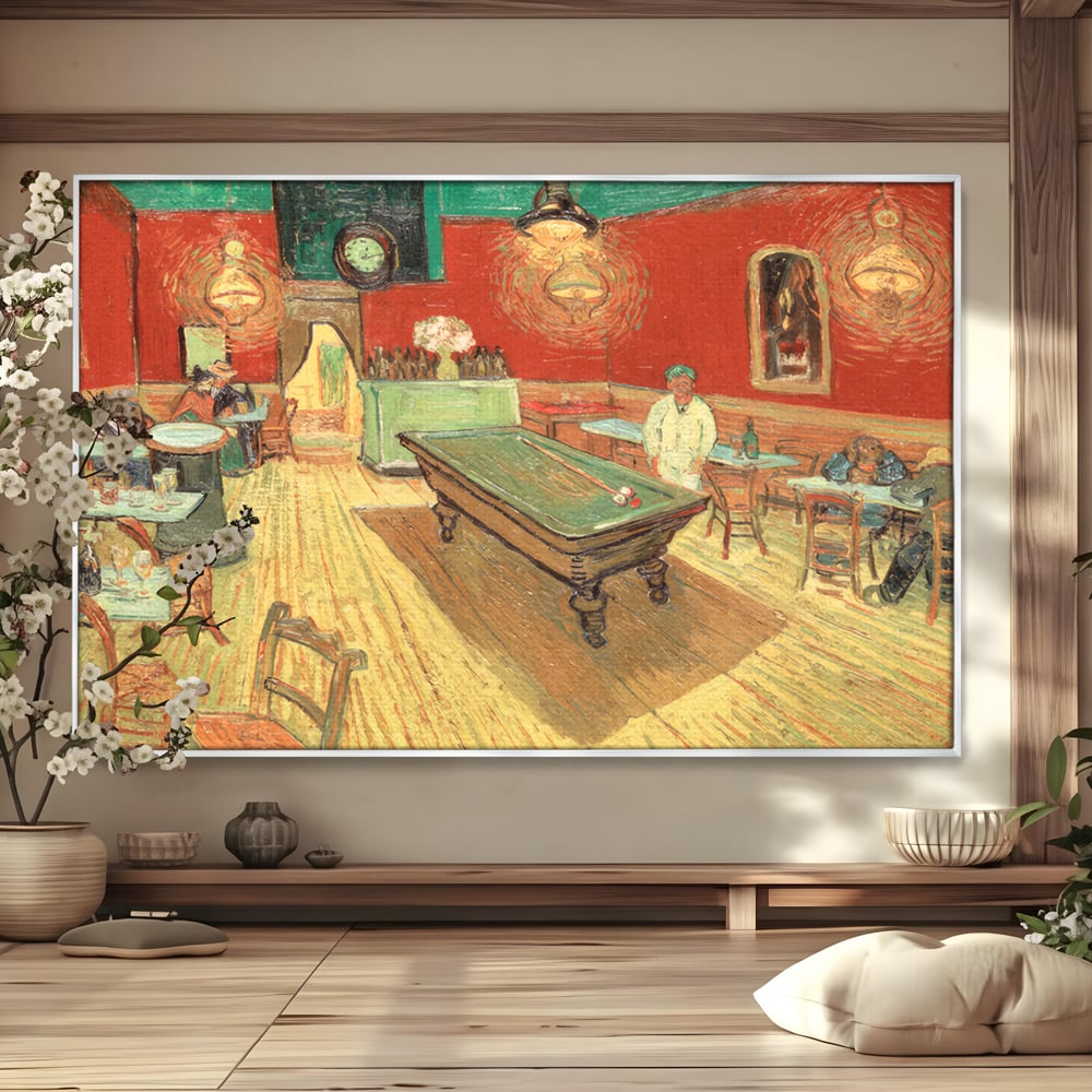 Tablou Canvas Premium LuxCanva® C1036, Pool Game , Culori, Biliard, Bar, Game Room, Bar, Relaxare, Culori Vibrante