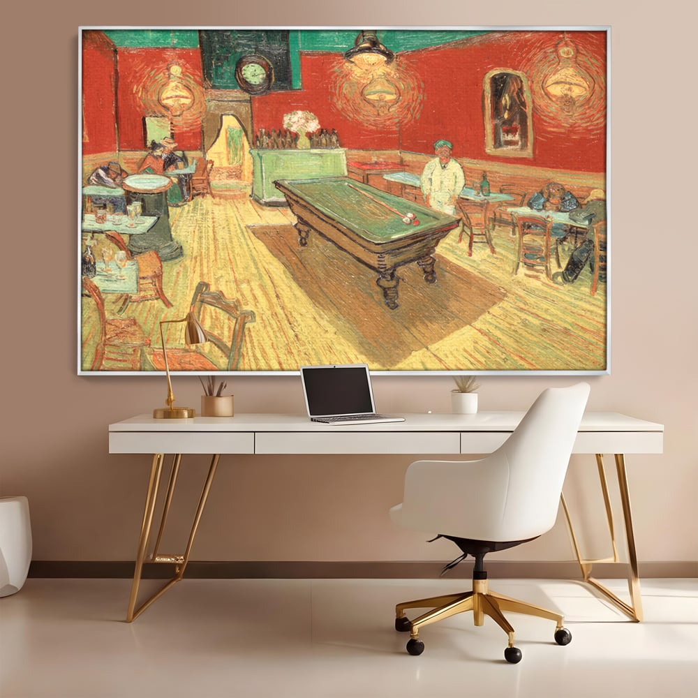 Tablou Canvas Premium LuxCanva® C1036, Pool Game , Culori, Biliard, Bar, Game Room, Bar, Relaxare, Culori Vibrante