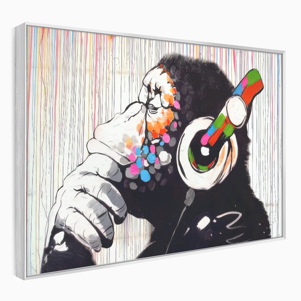 Tablou Canvas Premium LuxCanva® C1037, Relaxare Cu Muzica , Culori, Bar, Game Room, Bar, Relaxare, Culori Vibrante