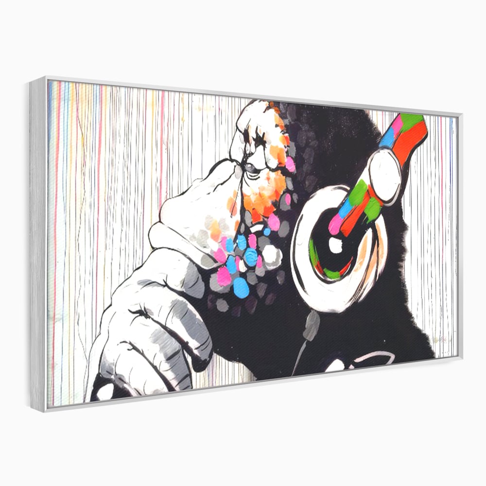 Tablou Canvas Premium LuxCanva® C1037, Relaxare Cu Muzica , Culori, Bar, Game Room, Bar, Relaxare, Culori Vibrante