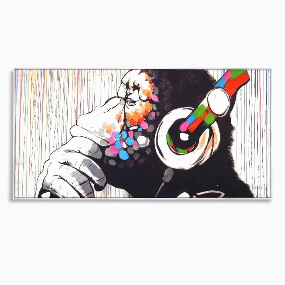 Tablou Canvas Premium LuxCanva® C1037, Relaxare Cu Muzica , Culori, Bar, Game Room, Bar, Relaxare, Culori Vibrante