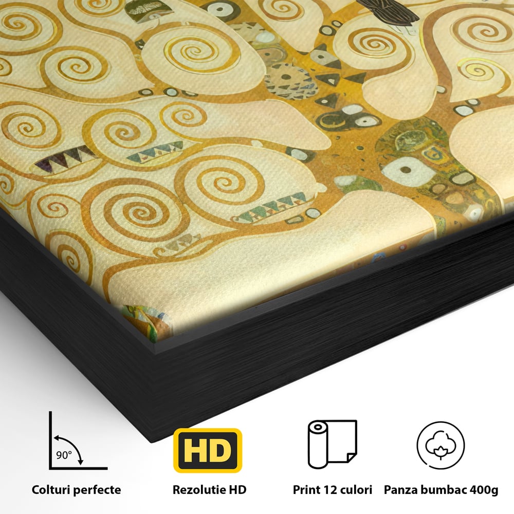 Leinwandbilder Premium LuxCanva® C1038, Lebensbaum , Lebensbaum, Büro, Wohnzimmer, entspannend, lebendige Farben
