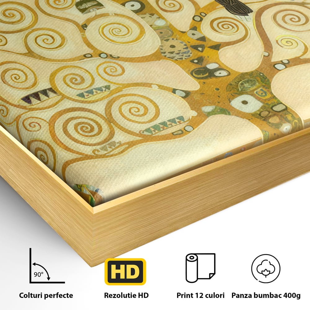 Leinwandbilder Premium LuxCanva® C1038, Lebensbaum , Lebensbaum, Büro, Wohnzimmer, entspannend, lebendige Farben