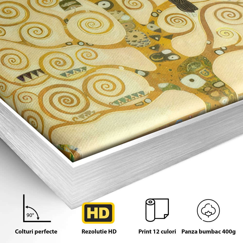 Leinwandbilder Premium LuxCanva® C1038, Lebensbaum , Lebensbaum, Büro, Wohnzimmer, entspannend, lebendige Farben