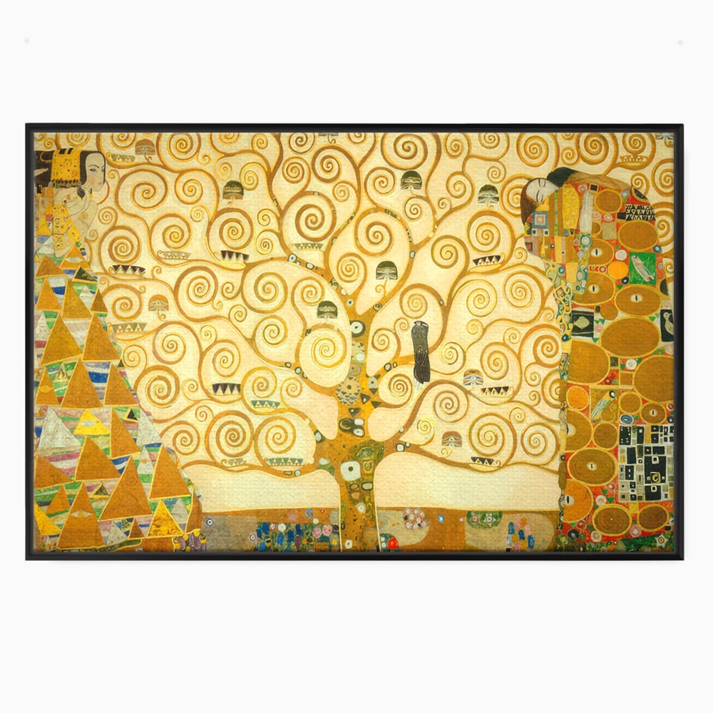 Leinwandbilder Premium LuxCanva® C1038, Lebensbaum , Lebensbaum, Büro, Wohnzimmer, entspannend, lebendige Farben
