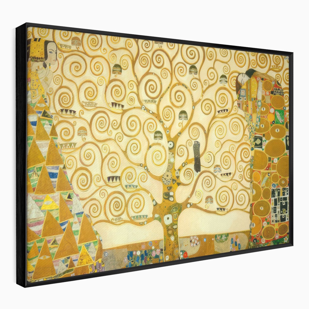 Leinwandbilder Premium LuxCanva® C1038, Lebensbaum , Lebensbaum, Büro, Wohnzimmer, entspannend, lebendige Farben