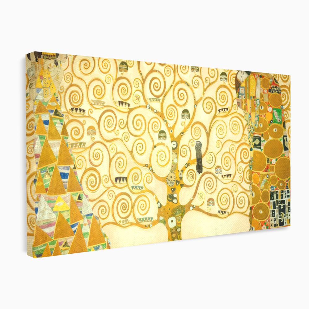 Leinwandbilder Premium LuxCanva® C1038, Lebensbaum , Lebensbaum, Büro, Wohnzimmer, entspannend, lebendige Farben