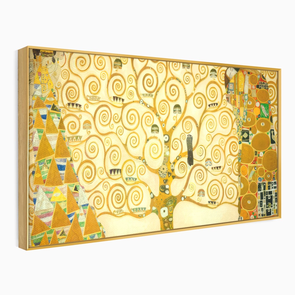 Leinwandbilder Premium LuxCanva® C1038, Lebensbaum , Lebensbaum, Büro, Wohnzimmer, entspannend, lebendige Farben