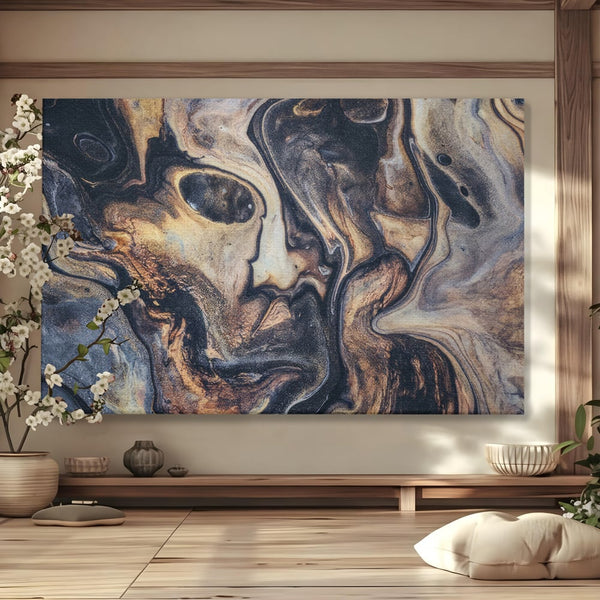 Tablou Canvas Premium LuxCanva® C1042, Abstract , Culori, Abstract, Office, Living Room, Relaxare, Culori Vibrante