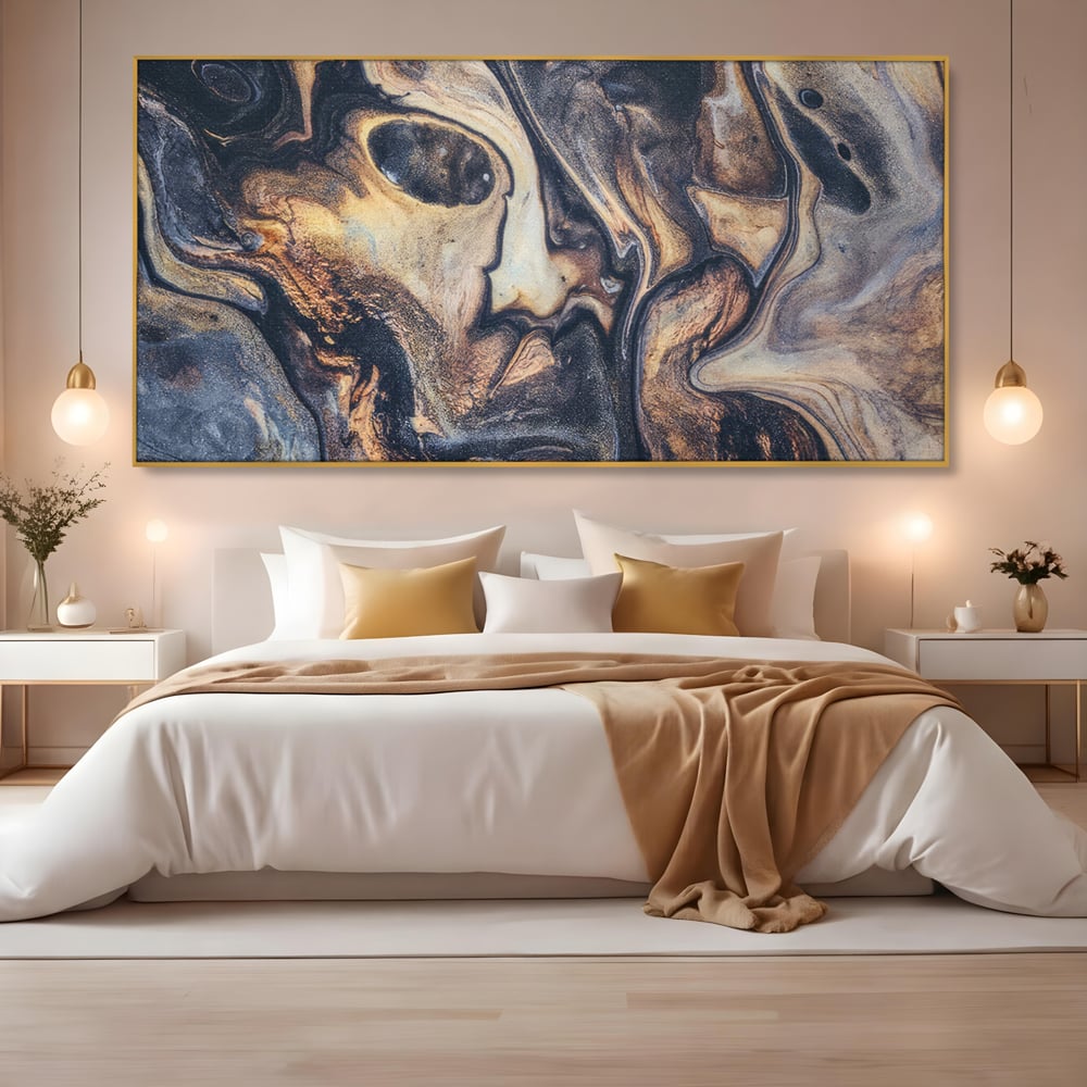 Tablou Canvas Premium LuxCanva® C1042, Abstract , Culori, Abstract, Office, Living Room, Relaxare, Culori Vibrante