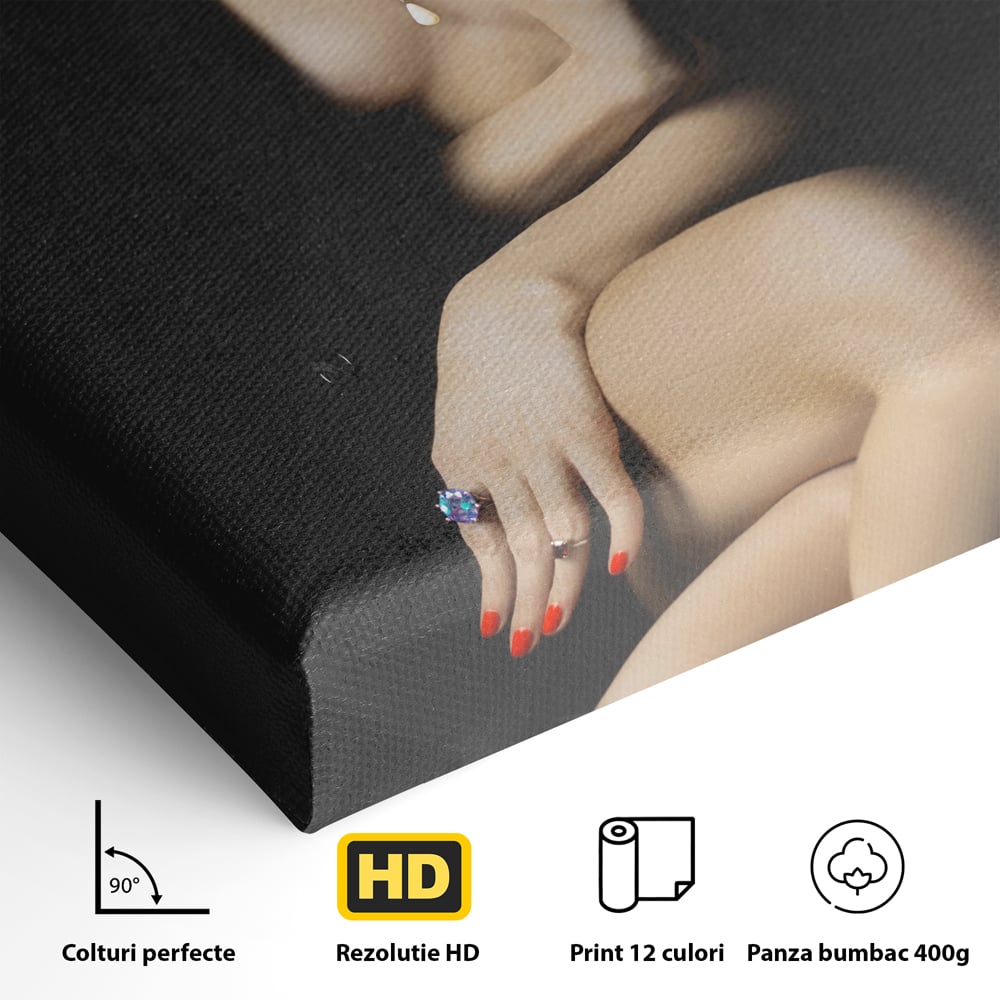 Tablou Canvas Premium LuxCanva® C1050, Sensual Women , Culori, Women, Sensuality, Living Room, Bedroom, Relaxare, Culori Vibrante