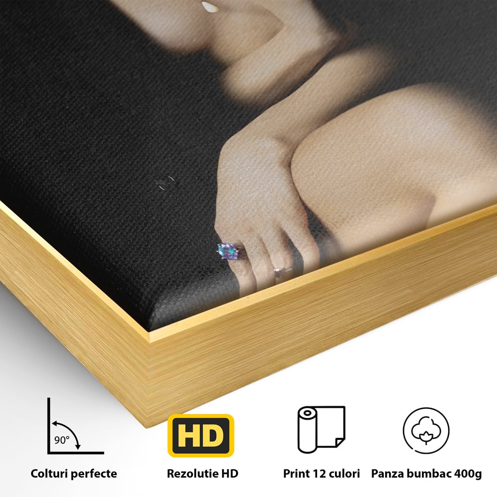 Tablou Canvas Premium LuxCanva® C1050, Sensual Women , Culori, Women, Sensuality, Living Room, Bedroom, Relaxare, Culori Vibrante