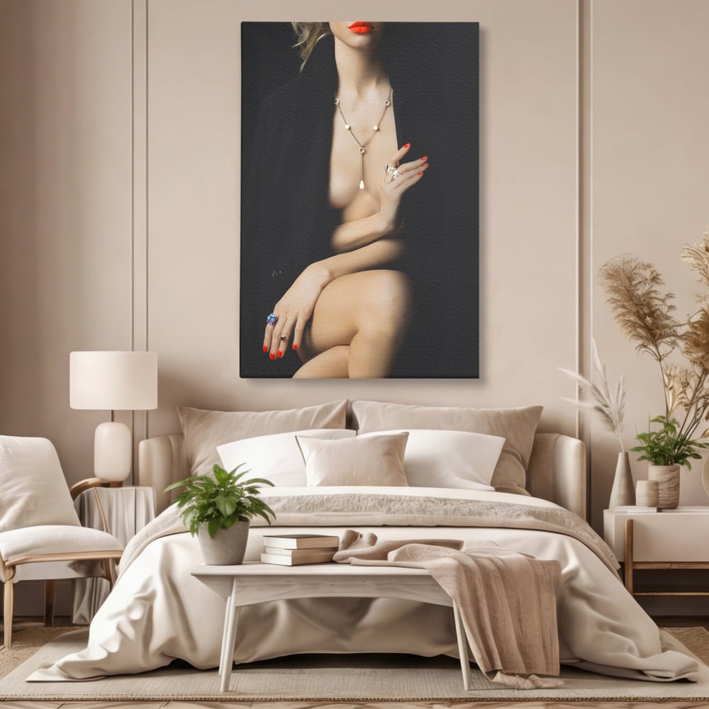 Tablou Canvas Premium LuxCanva® C1050, Sensual Women , Culori, Women, Sensuality, Living Room, Bedroom, Relaxare, Culori Vibrante