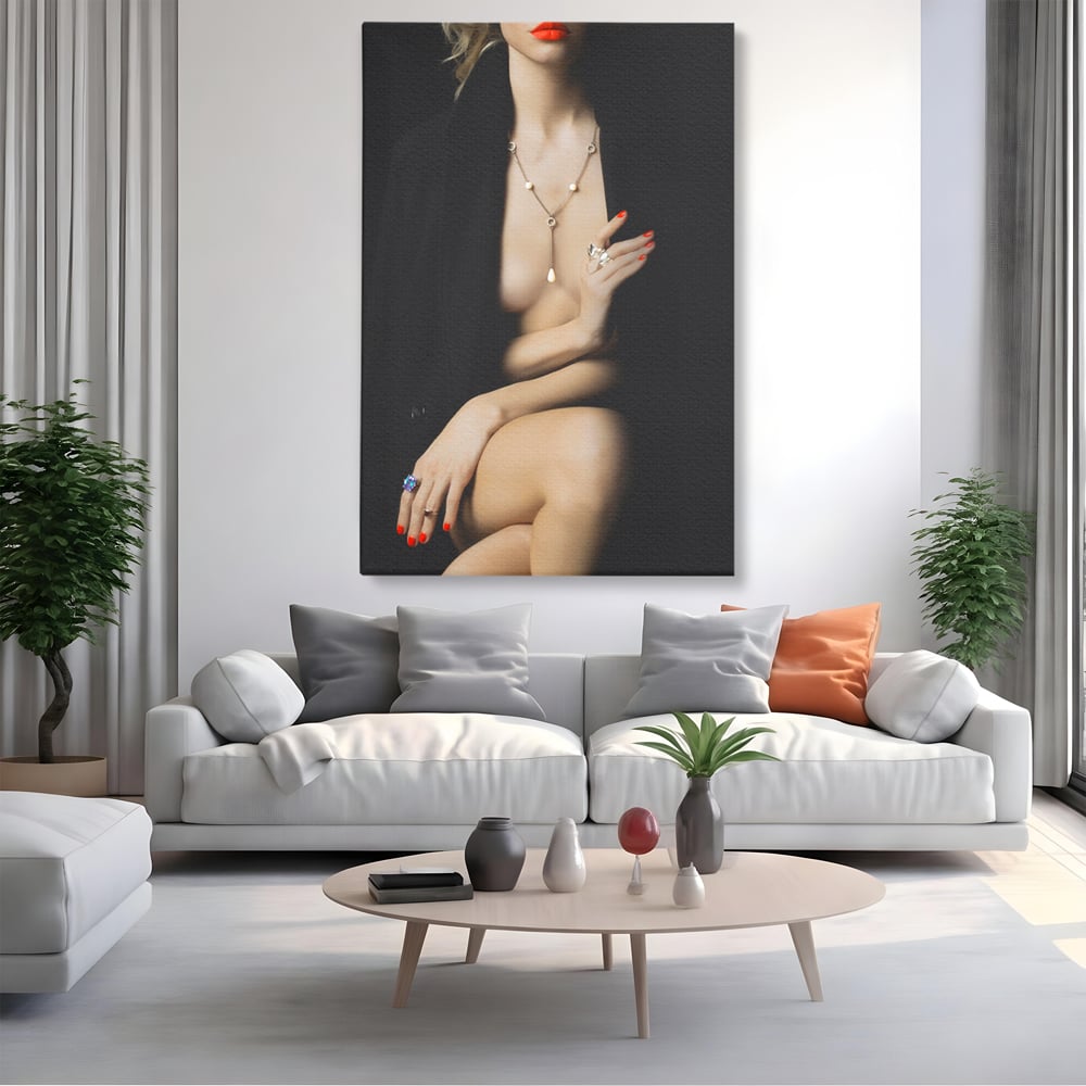 Tablou Canvas Premium LuxCanva® C1050, Sensual Women , Culori, Women, Sensuality, Living Room, Bedroom, Relaxare, Culori Vibrante