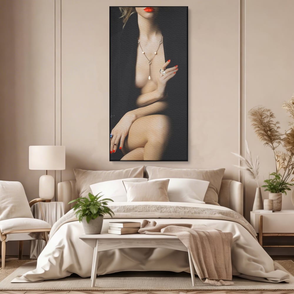 Tablou Canvas Premium LuxCanva® C1050, Sensual Women , Culori, Women, Sensuality, Living Room, Bedroom, Relaxare, Culori Vibrante